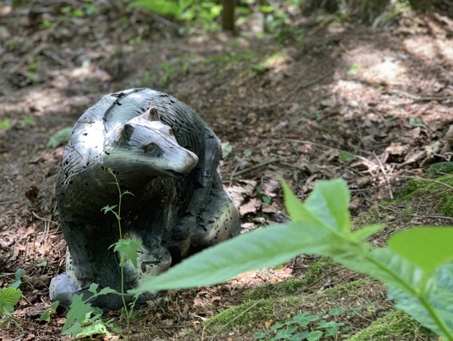 3D-Zielfigur im Jagdbogenpark in Flachau